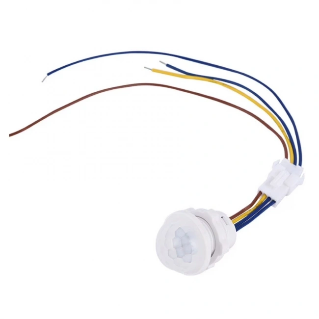 220V Mini Hareket PIR Sensörü - Otomatik Lamba Sensörü