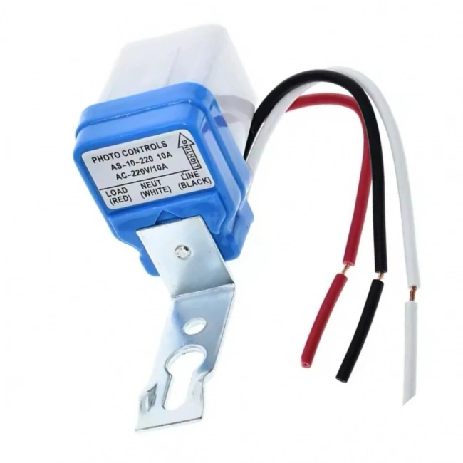 220VAC Fotosel Otomotik Işık Sensörü - Gece Sensörü
