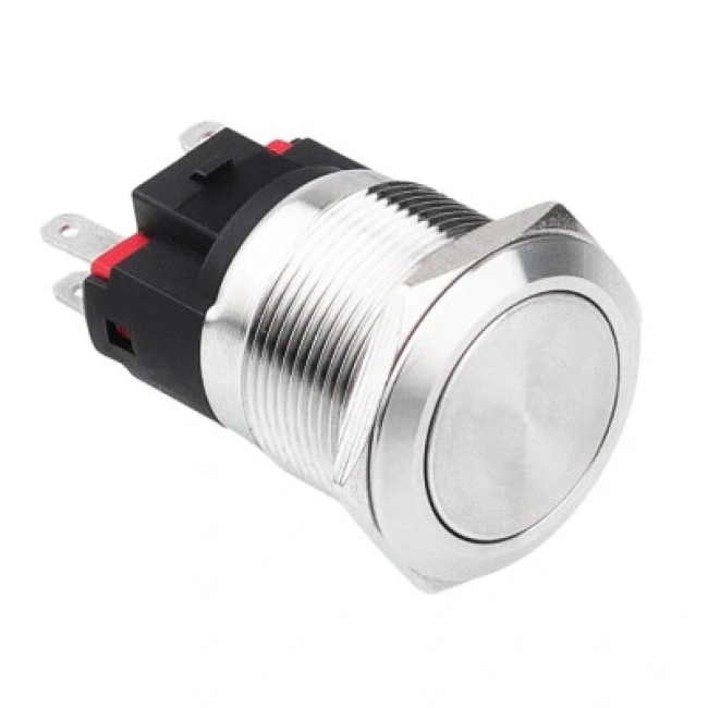 WD22E-P1Z 22mm Düz Anahtarlı Metal Buton