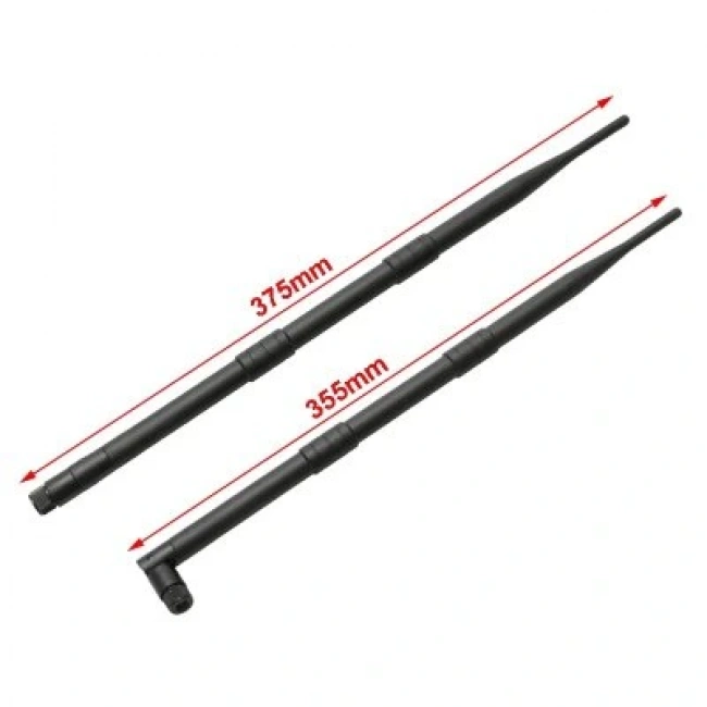 2.4G 9dBi 355mm 90 Derece RP-TNC Erkek Anten