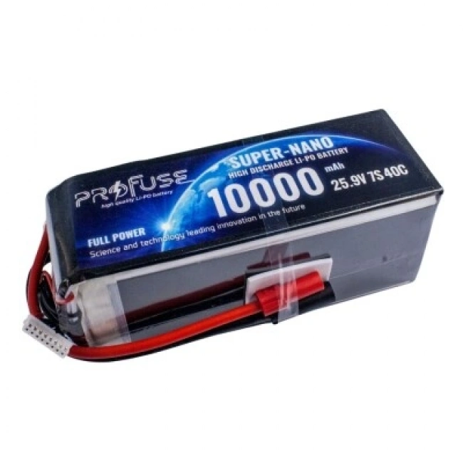 25.9V 7S 10000mAh 40C Lipo Batarya