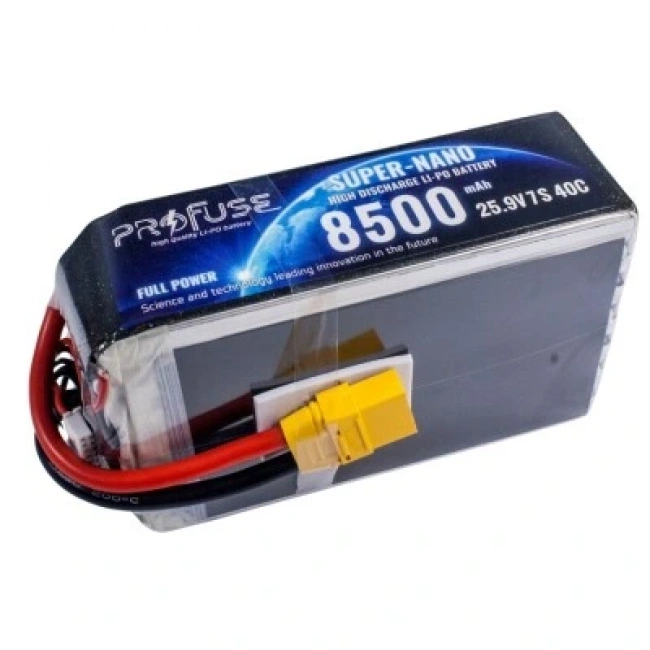 25.9V 7S 8500mAh 40C Lipo Batarya
