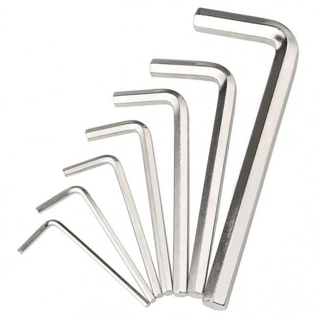 2.5mm Kısa L Alyan Anahtar - M2.5 Allen Anahtar