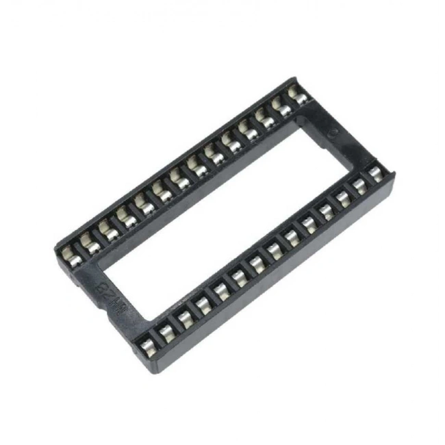 28 Pin Geniş DIP Soket - Entegre Soketi