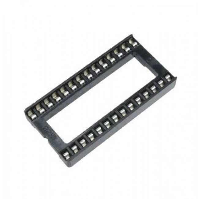 28 Pin Geniş DIP Soket - Entegre Soketi