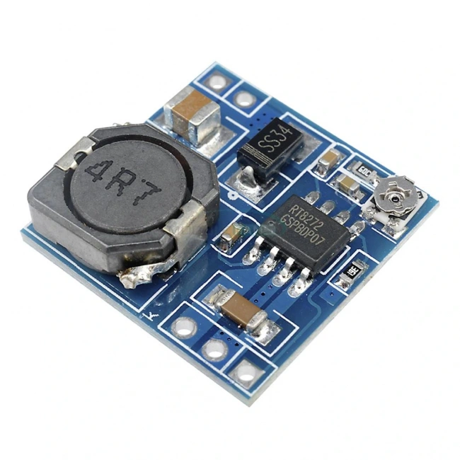 2A Mini Ayarlanabilir DC-DC Voltaj Düşürücü Modül
