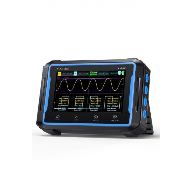 2C53P 3ü1 Arada Çift Kanallı Tablet Osiloskop + Multimetre + Fonksiyon Jeneratörü