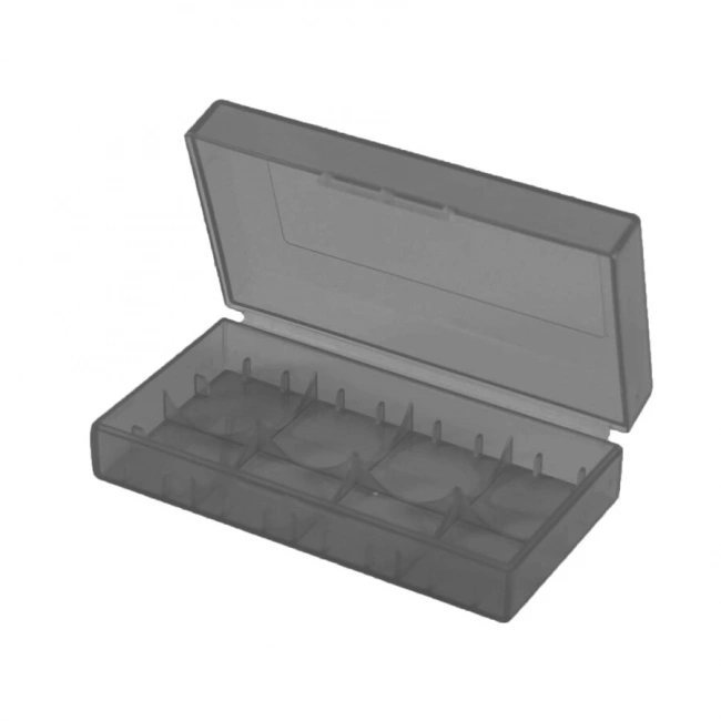 2x18650 Pil Saklama Kutusu - Siyah