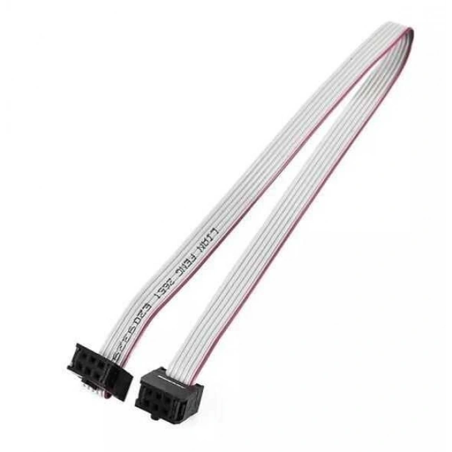 2x3 6 Pin Dişi-Dişi Flat Kablo - 50cm