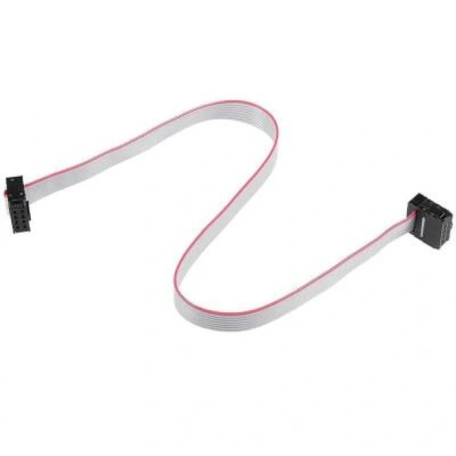 2x4 8 Pin Dişi-Dişi Flat Kablo - 50cm