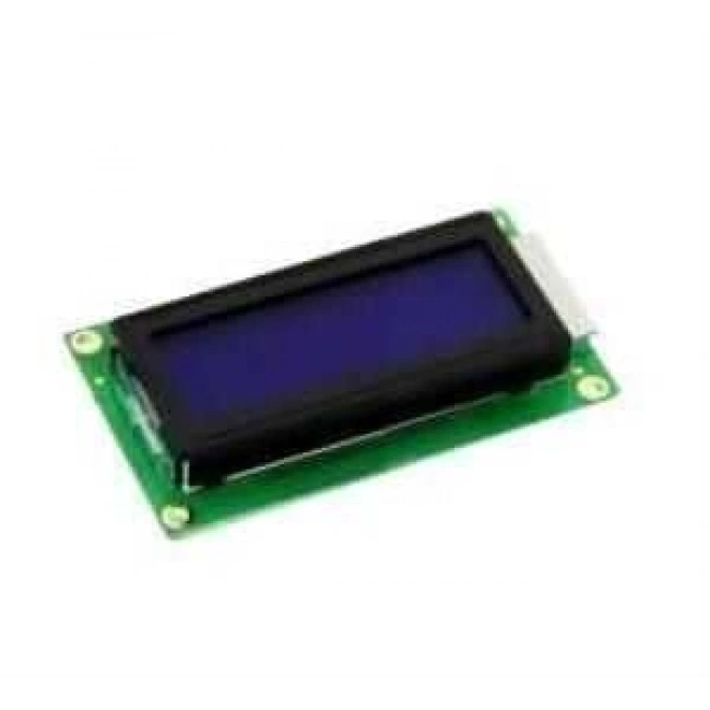 2X8 Lcd Ekran Mavi