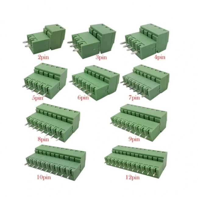 3 Pin 3.81mm Geçmeli 180C Takım Klemens