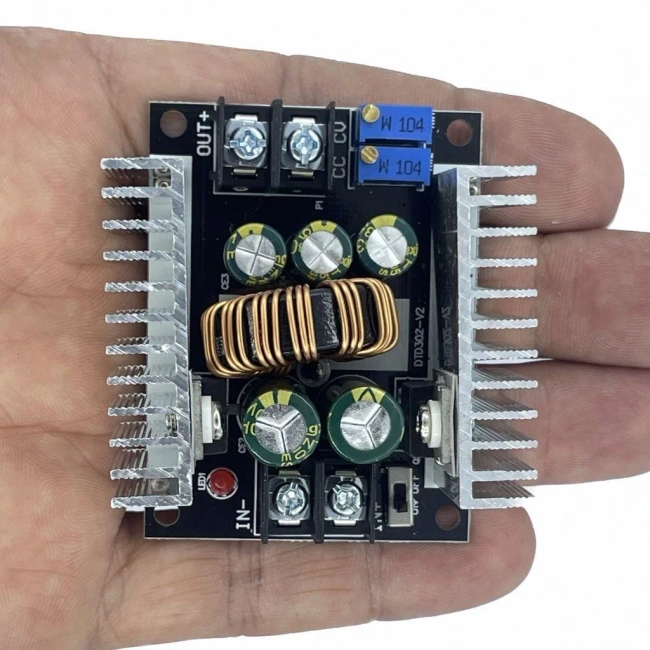 300W 20A DC-DC Buck Dönüştürücü Gerilim Voltaj Düşürücü