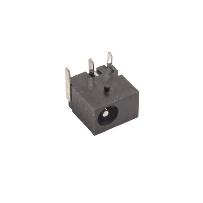 3.5x1.3mm DC Jack Şasesi - İğne Pinli