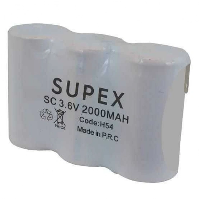 3.6V 2000mAh Süpürge Pili SP2000SC-3Y