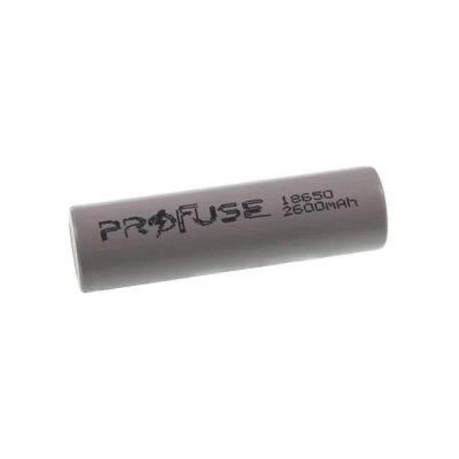 3.7V 2600mAh 18650 Li-ion Şarjlı Pil - Başsız
