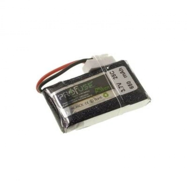3,7V Lipo Batarya 650mAh 25C - Lipo Pil