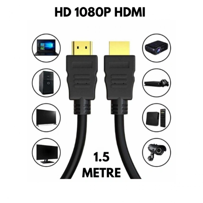 3D HDMI Kablo Ultra HD HDMI 2.0 1080P 1.5 Metre