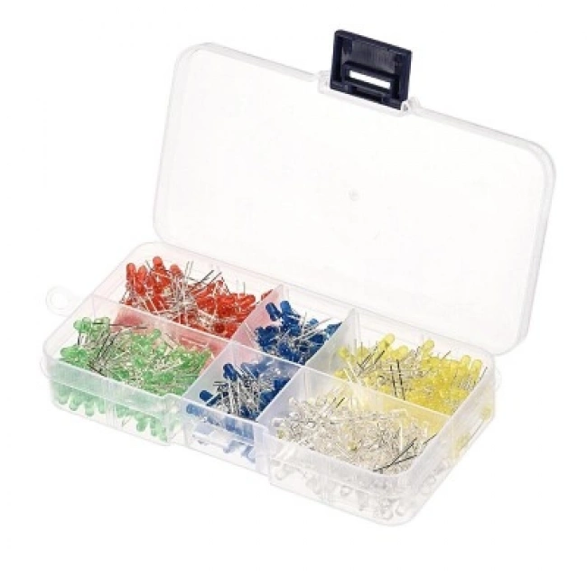 3mm Kutulu Led Seti - 500 Adet