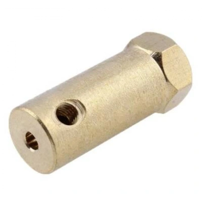 3mm Motor Şaftı ile Uyumlu Hex Tekerlek Kaplini