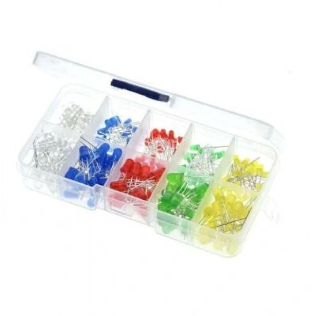 3mm ve 5mm Kutulu Led Seti - 200 Adet