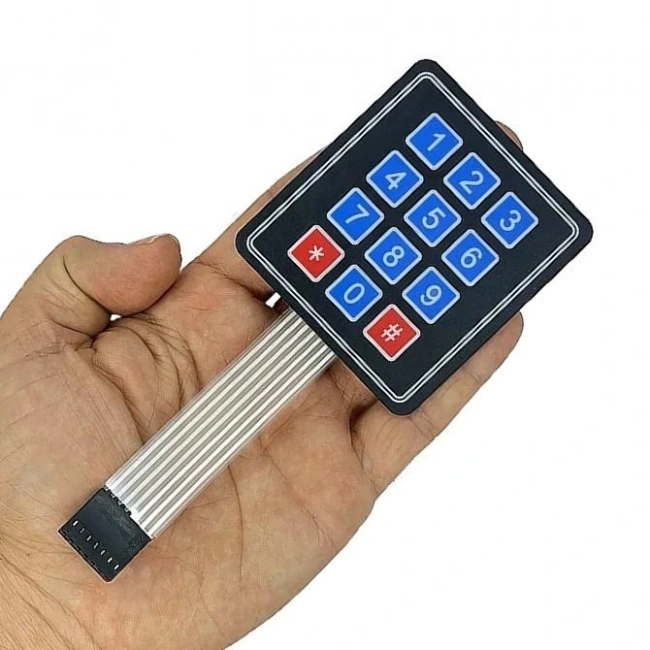 3x4 Membran Tus Takımı - Arduino Keypad