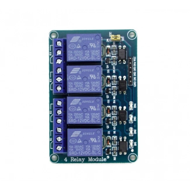 4 Kanal 12V Röle Modülü