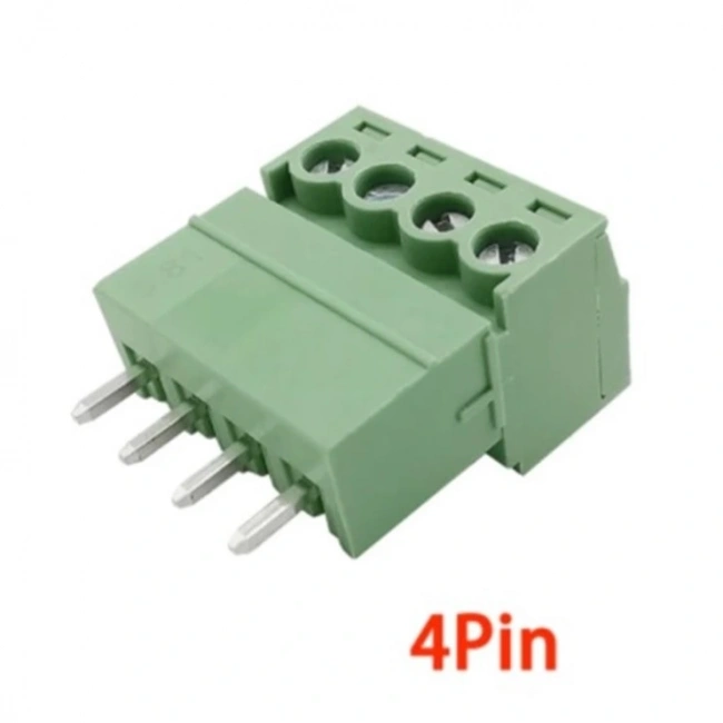 4 Pin 3.81mm Geçmeli 90C Takım Klemens