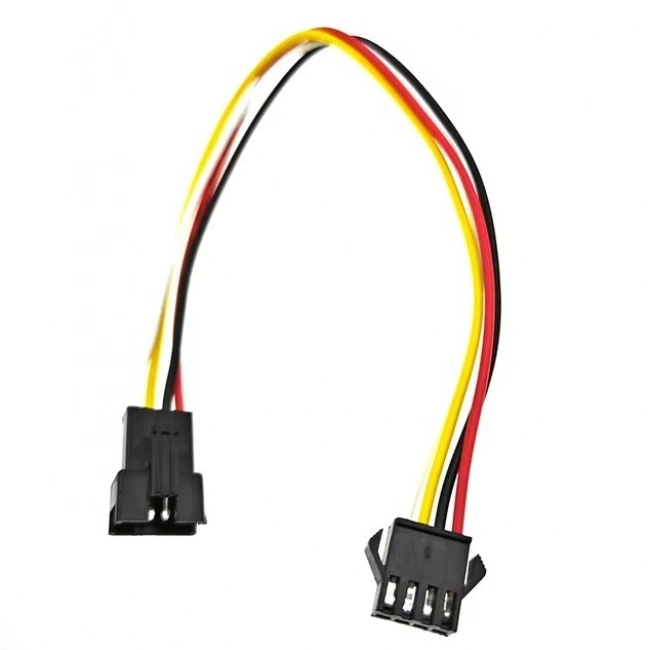 4-Pin SM 2.54mm Dişi - Erkek Uzatma Kablosu - 20cm