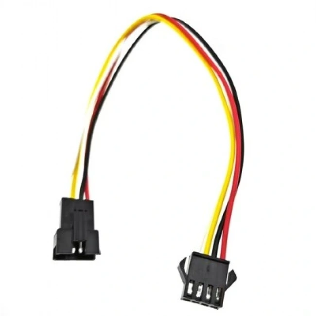 4-Pin SM 2.54mm Dişi - Erkek Uzatma Kablosu - 20cm