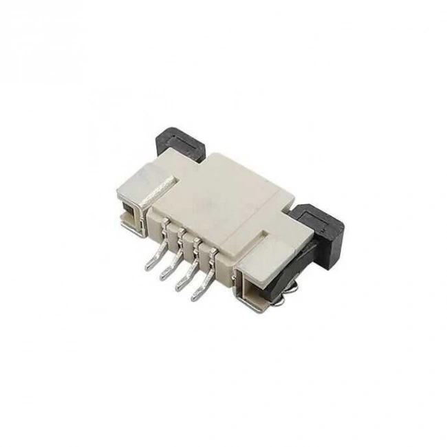 4 Pin SMD Flat Kablo Yuvası 1mm Pin Aralığı