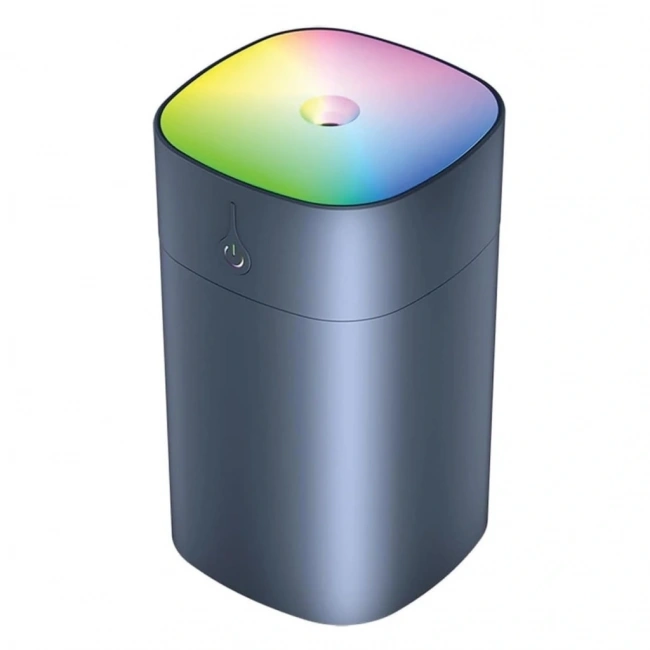 400ml Ultrasonik Hava Nemlendirici Buhar Yapıcı Difüzör Humidifier Gri