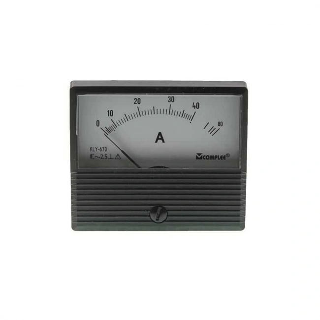 40A Analog Ampermetre - Panel Tipi Ölçü Aleti KLY-T670