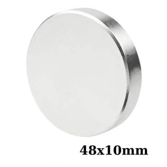 48x10mm Neodyum Güçlü Mıknatıs - Neodim Magnet
