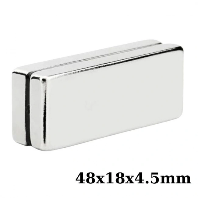 48x18x4.5mm Neodyum Güçlü Mıknatıs - Neodim Magnet
