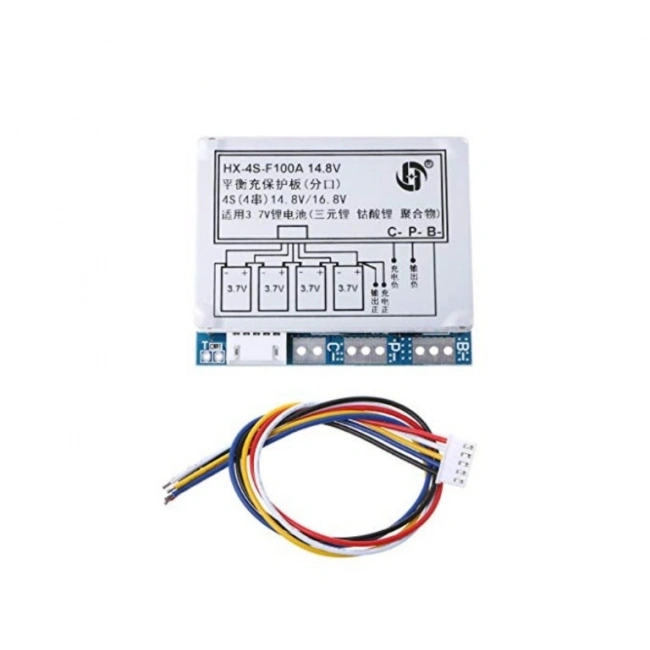 4S 12.8V 100A Balanslı Bölmeli Port