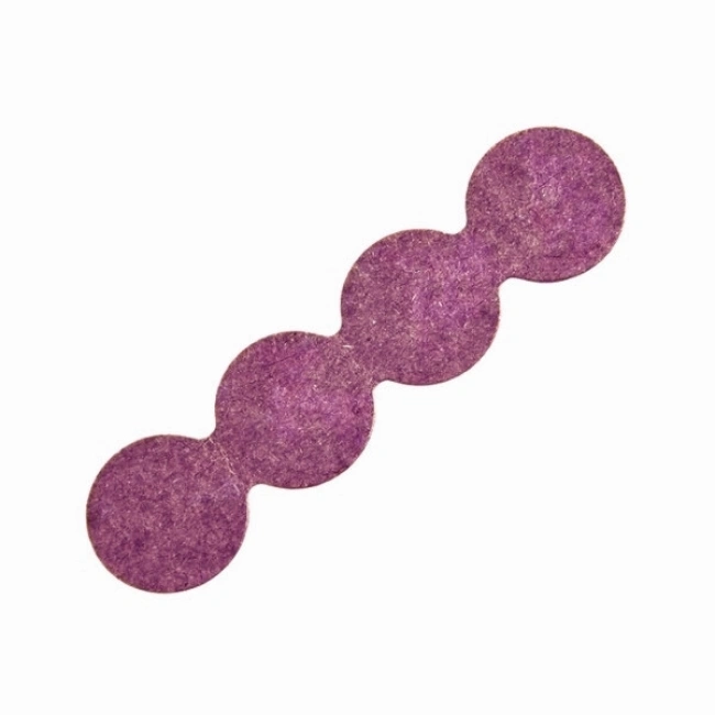 4S 18650 Pil Yalıtım İzolasyon Contası Kırmızı Deliksiz - 5 Adet