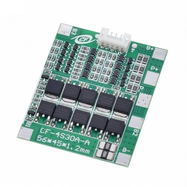 4S 30A BMS Li-İon 18650 Pil Şarj Kontrol Devresi