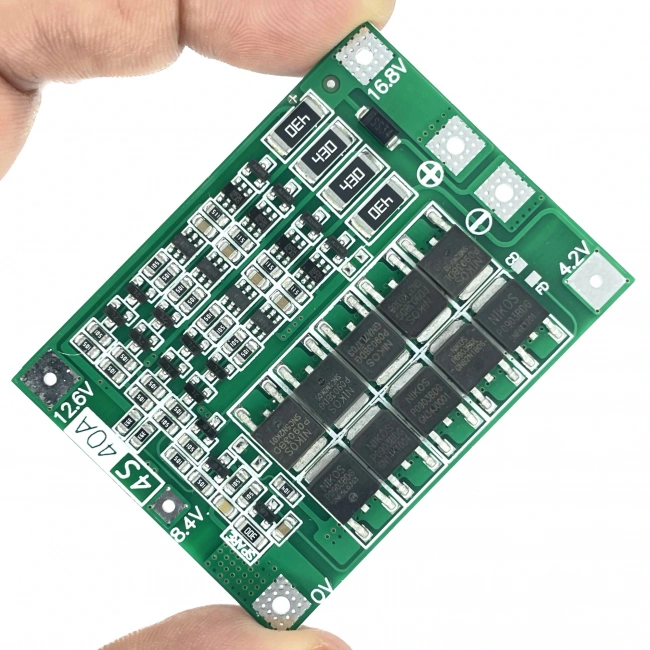 4S 40A BMS 18650 Balanslı Li-Ion Şarj Koruma Devresi