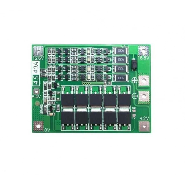 4S 40A LiPo & Lion & 18650 BMS Batarya Koruyucu Balans Devresi
