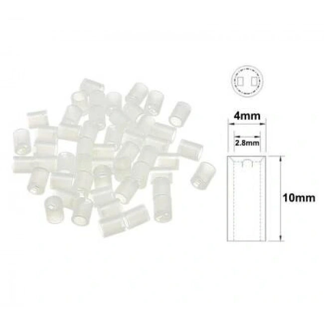 4x10mm Led Distans (Standoff) - Beyaz