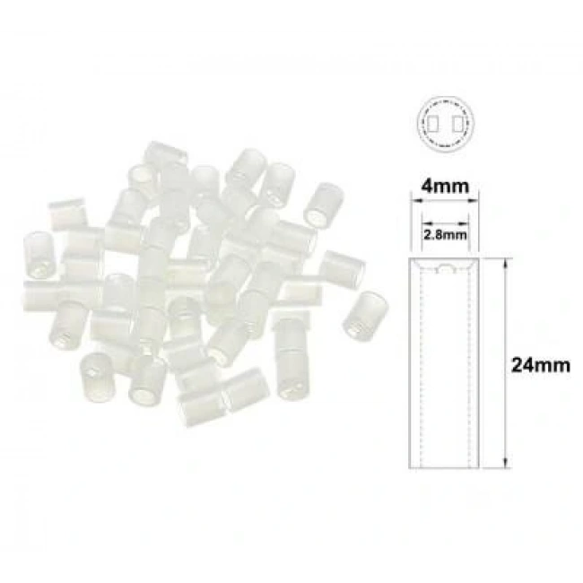 4x24mm Led Distans (Standoff) - Beyaz