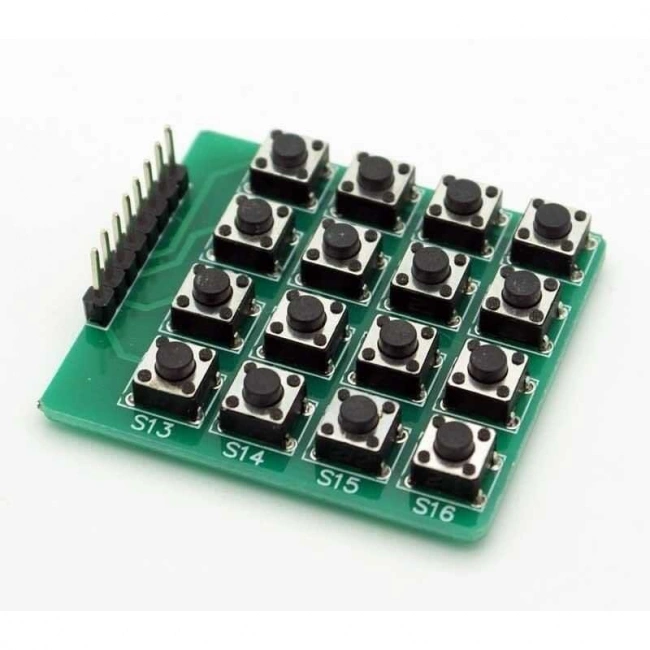 4x4 Push Buton Keypad