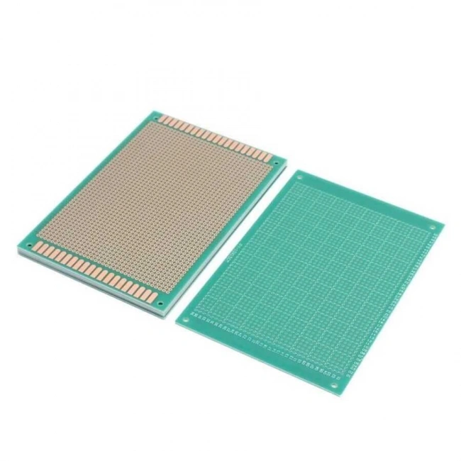 4x6cm Epoxy Tek Taraflı Delikli Plaket