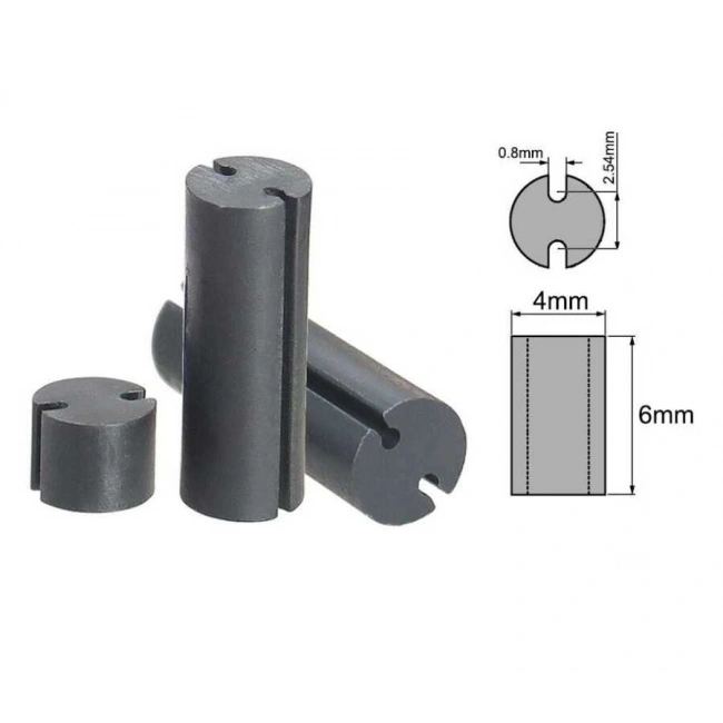 4x6mm Led Distans (Standoff) - Siyah