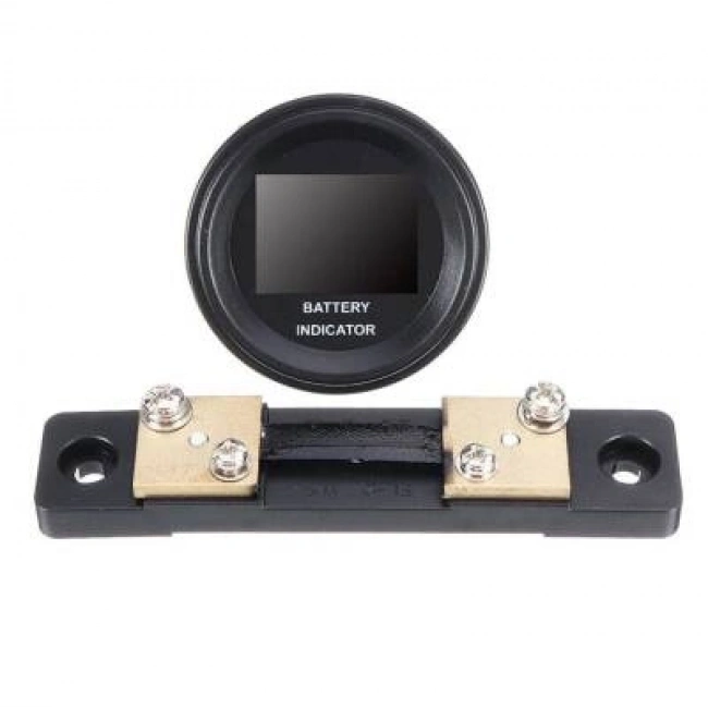 5-100V 50A Akü - Lityum Pil Voltaj Akım Kapasite Göstergesi