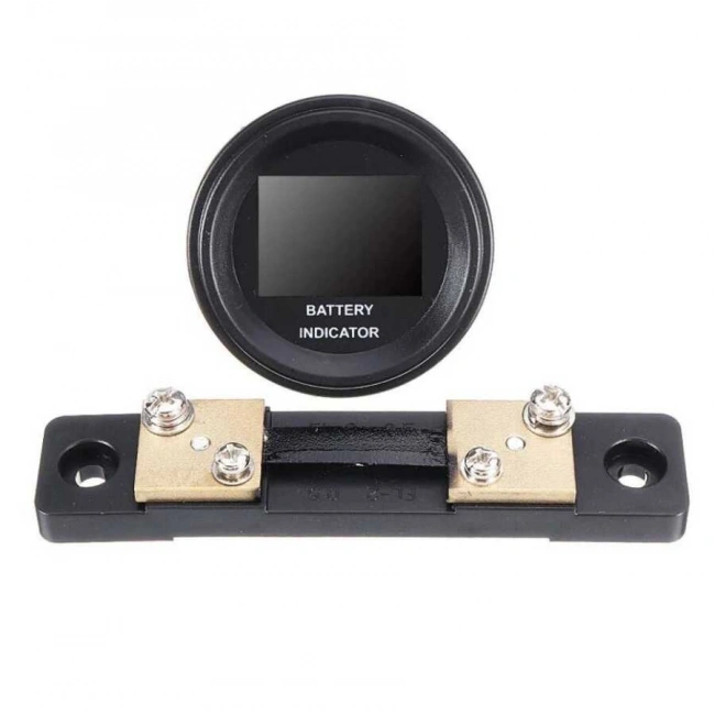 5-100V 50A Akü - Lityum Pil Voltaj Akım Kapasite Göstergesi