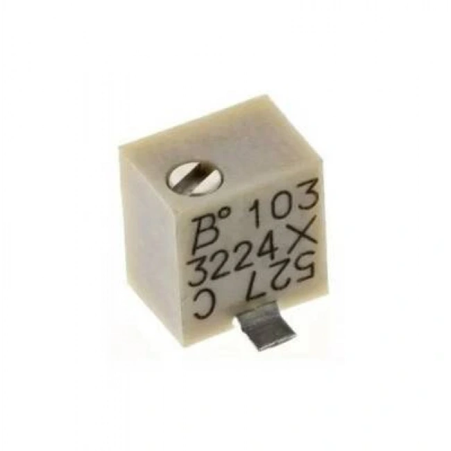 500K Çok Turlu SMD Trimpot - 3224W
