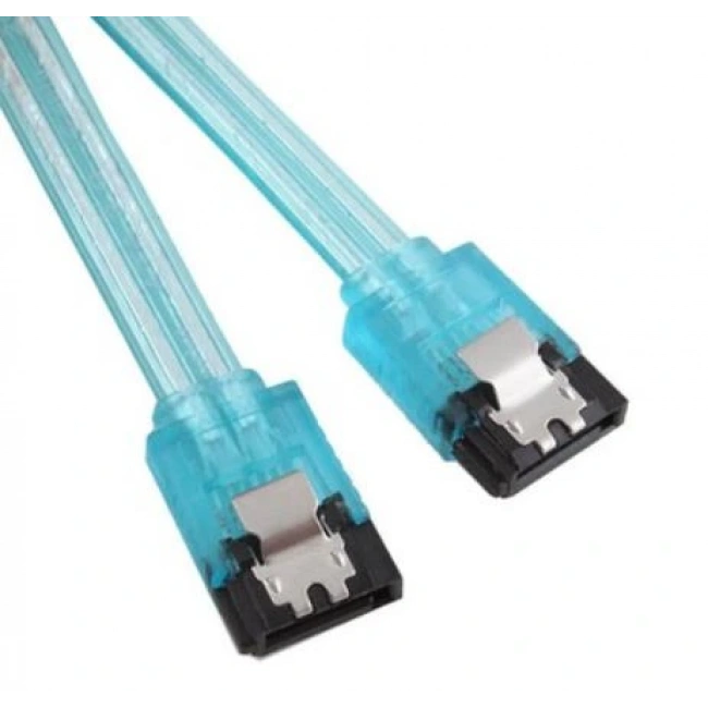 50cm Sata 3.0 Data Kablosu Mavi 180/180 6Gb/S