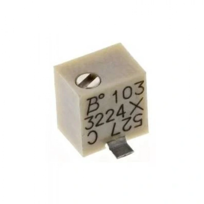 50K Çok Turlu SMD Trimpot - 3224W